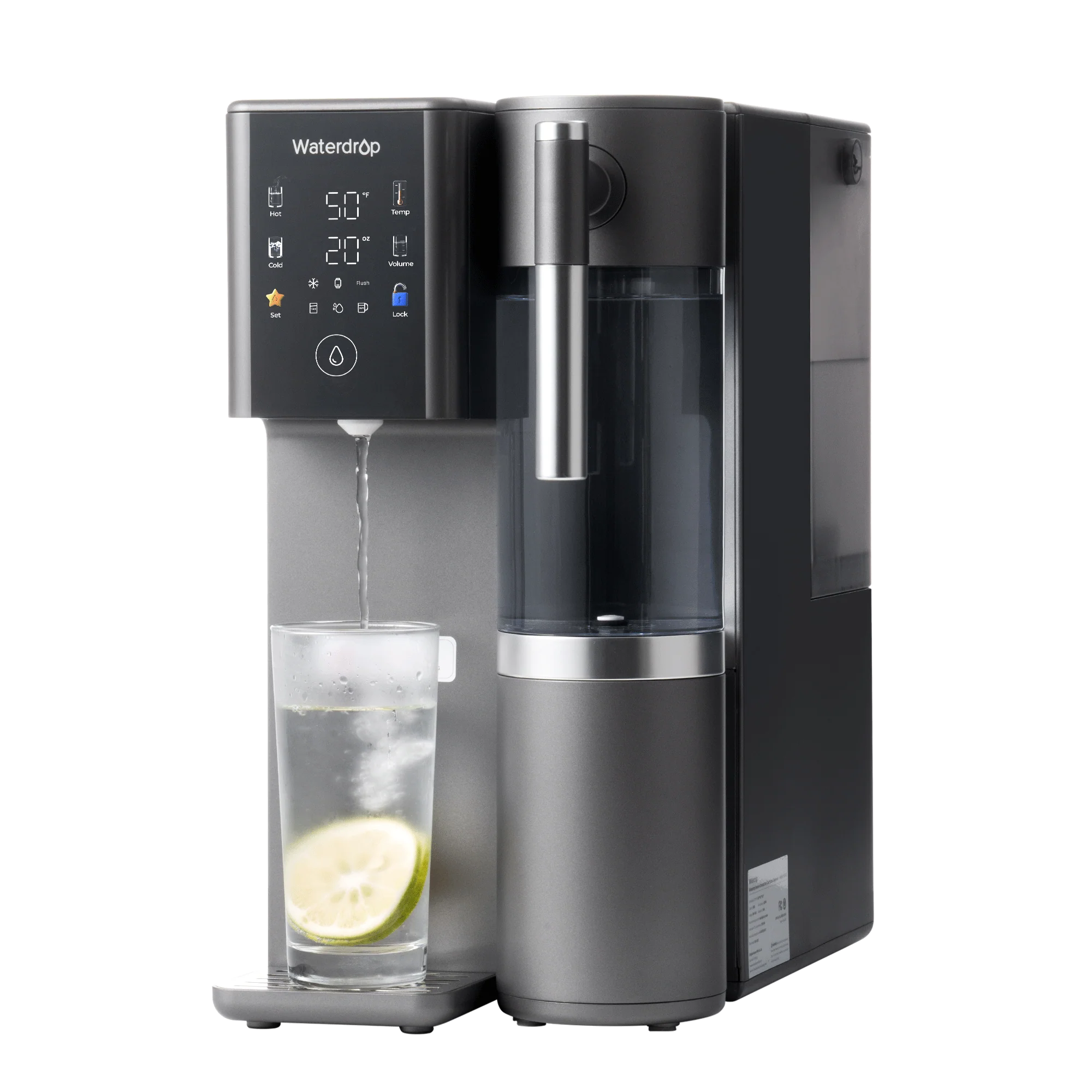 147-waterdrop-a2-reverse-osmosis-hot-cold-water-dispenser-with-replacement-pitcher-combo-11.webp Waterdrop A2 Reverse Osmosis Hot Cold Water Dispenser with Replacement Pitcher Combo