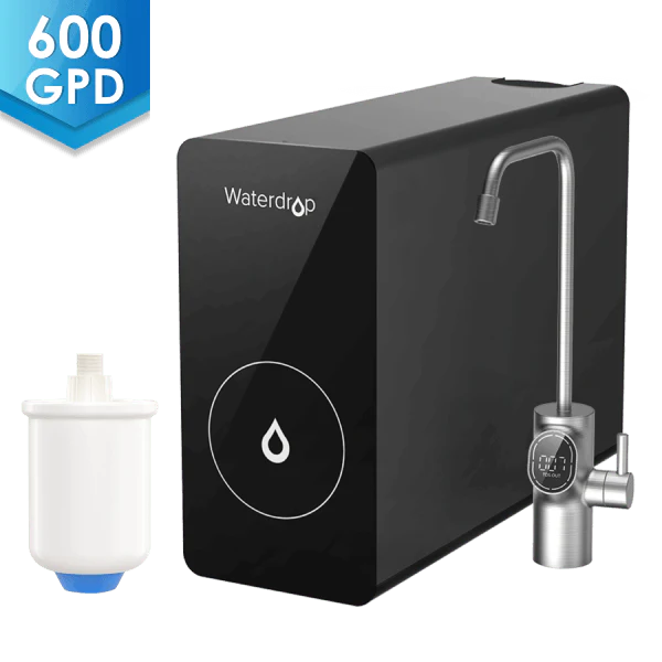 600GPD Under Sink RO System With Small Water Pressure Tank- Waterdrop D6