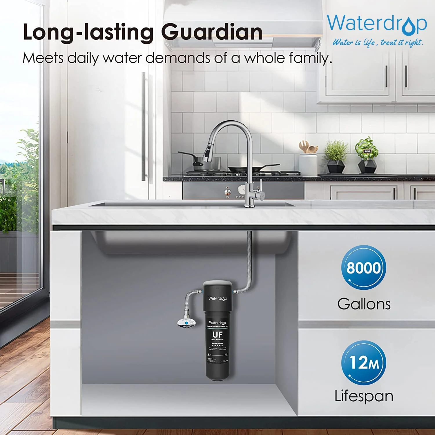 226-under-sink-ultrafiltration-water-filter-direct-connect-filtration-system-6.webp Under Sink Ultrafiltration Water Filter | Direct Connect Filtration System
