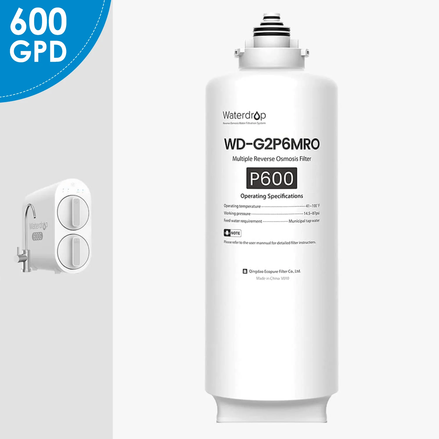 265-wd-g2p6mro-filter-for-waterdrop-g2p600-reverse-osmosis-system-1.webp WD-G2P6MRO Filter for Waterdrop G2P600 Reverse Osmosis System