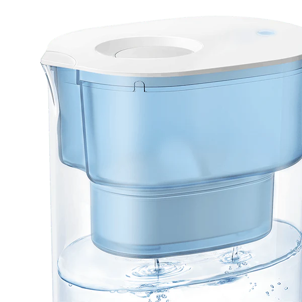 Waterdrop Chubby Pitcher Water Filter with Wooden Handle PT-04 with 1 Filter