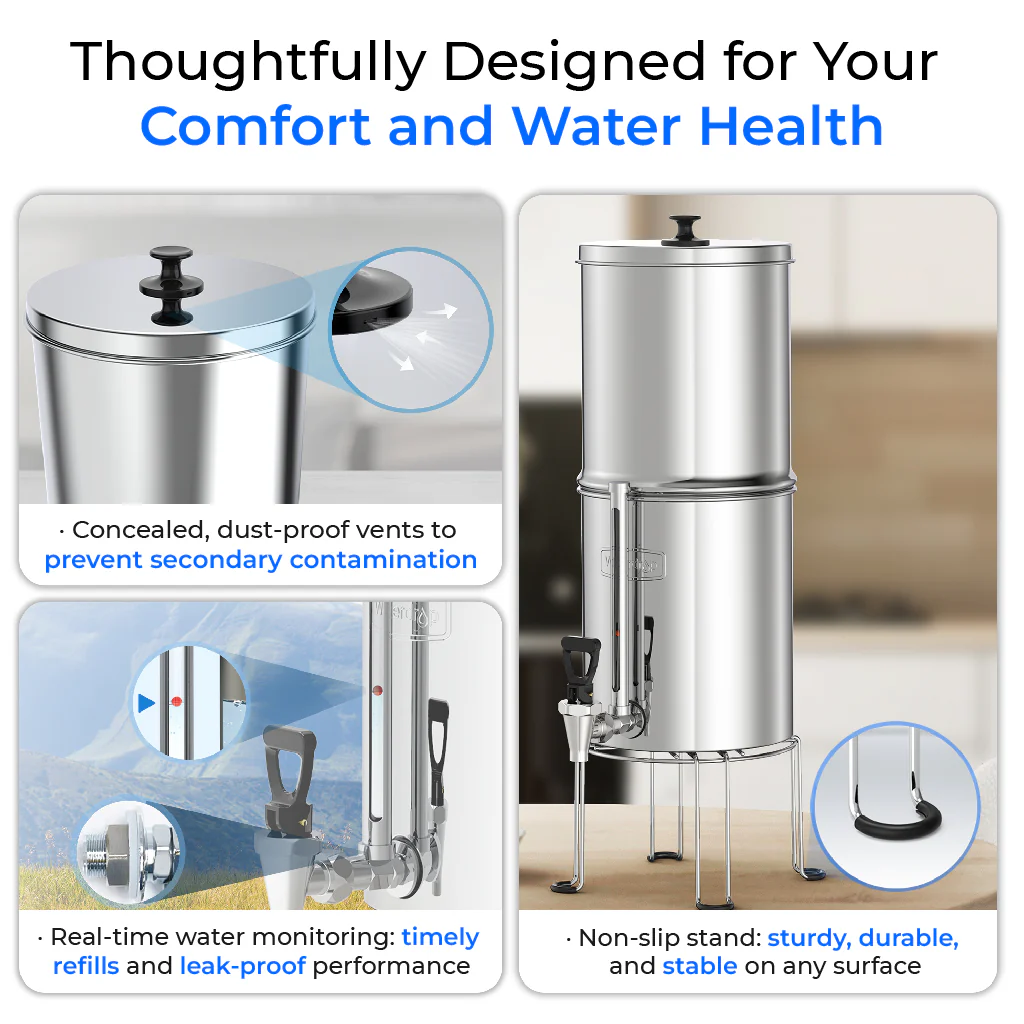 27-waterdrop-2.25-gallon-king-tank-gravity-water-filter-system-with-stand-10.webp Waterdrop 2.25-gallon King Tank Gravity Water Filter System, With Stand