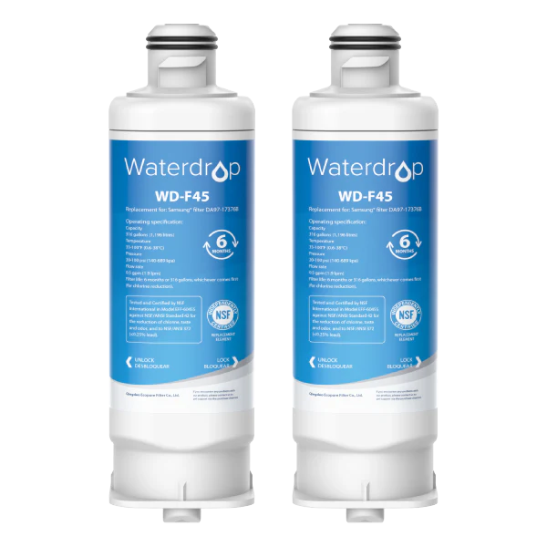 271-waterdrop-wd-f45-replacement-for-samsung-da97-17376b-refrigerator-water-filter-1.webp Waterdrop WD-F45 Replacement for Samsung DA97-17376B Refrigerator Water Filter