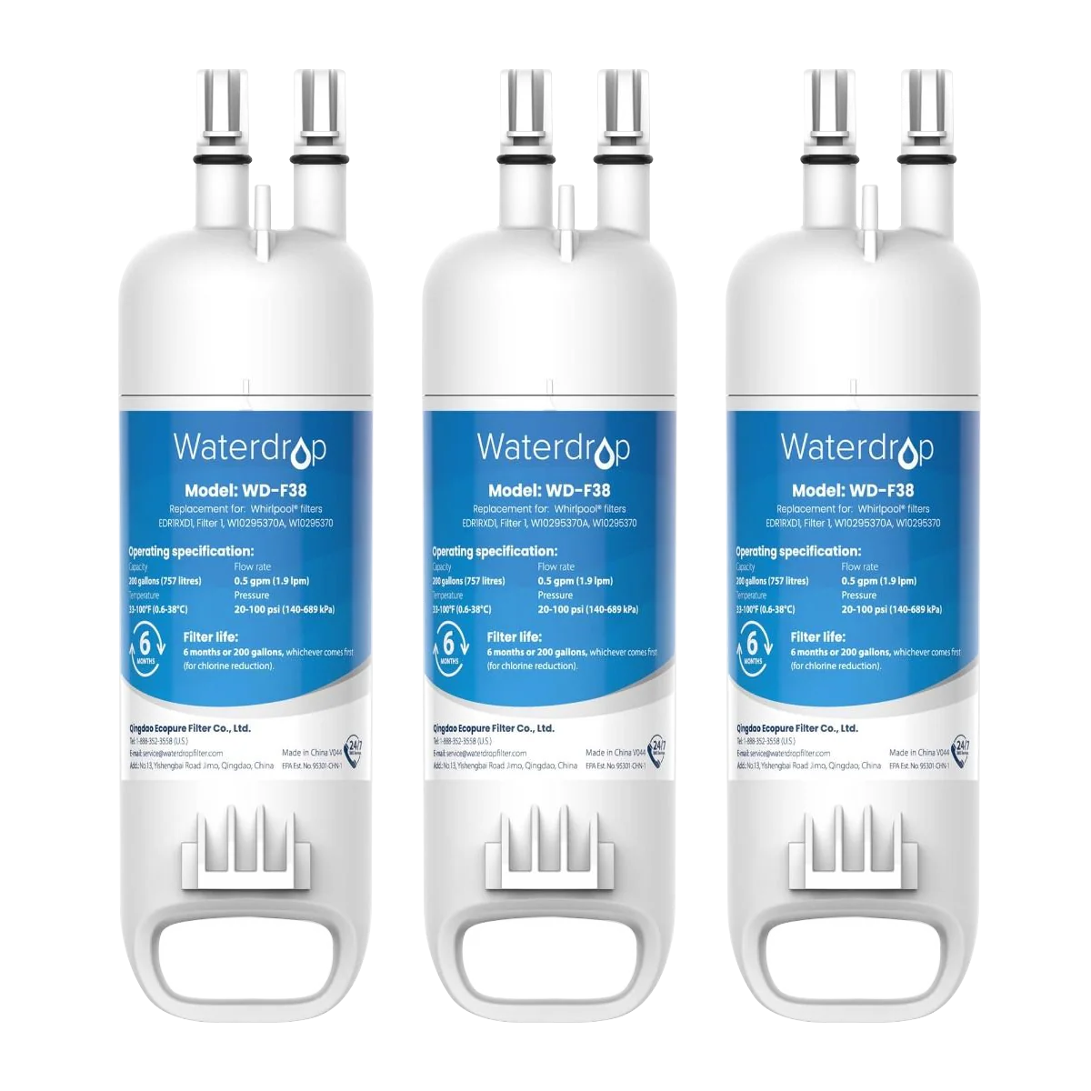 347-waterdrop-replacement-for-w10295370a-everydrop-filter-1-refrigerator-water-filter-1.webp Waterdrop Replacement for W10295370A, Everydrop® Filter 1 Refrigerator Water Filter