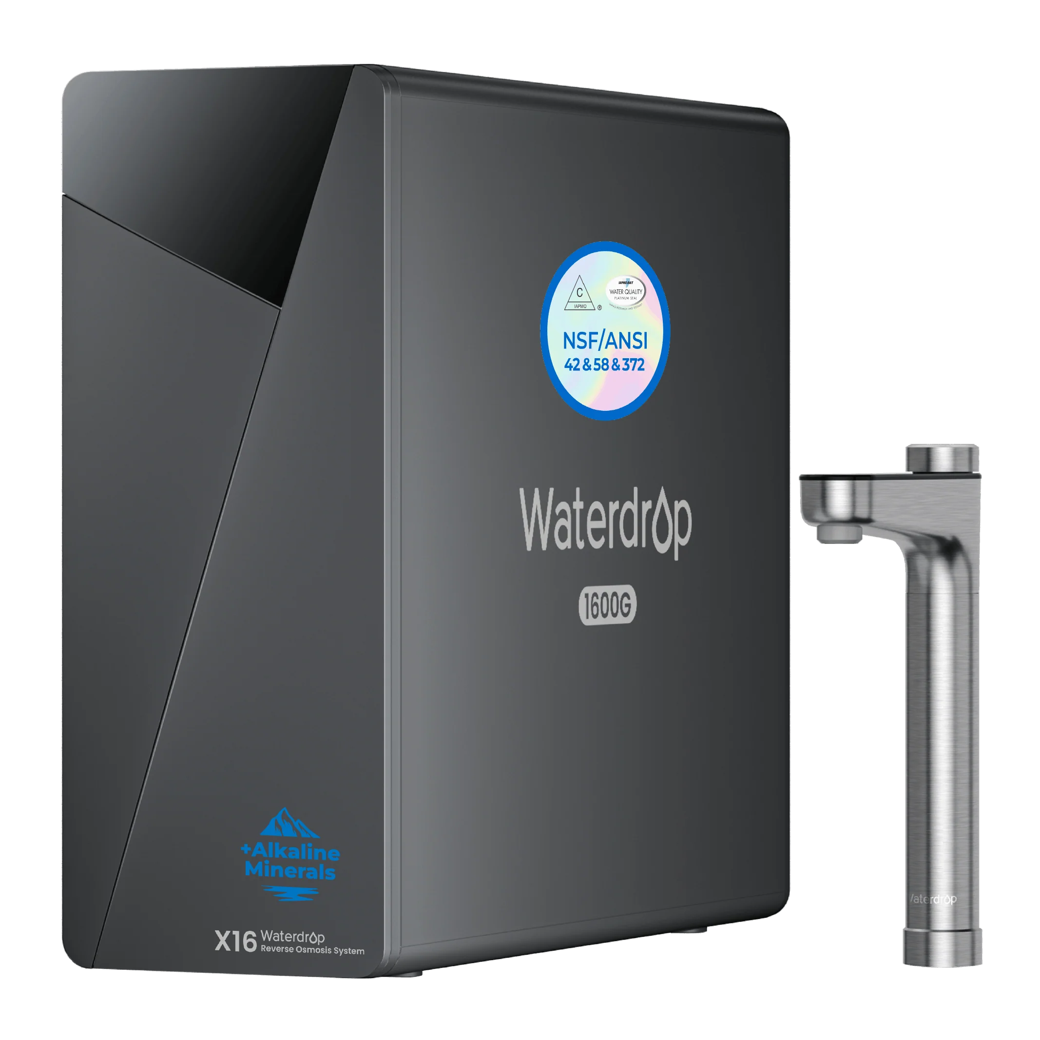 37-waterdrop-x-series-undersink-reverse-osmosis-system-x16-s-1.webp Waterdrop X Series Undersink Reverse Osmosis System, X16-S