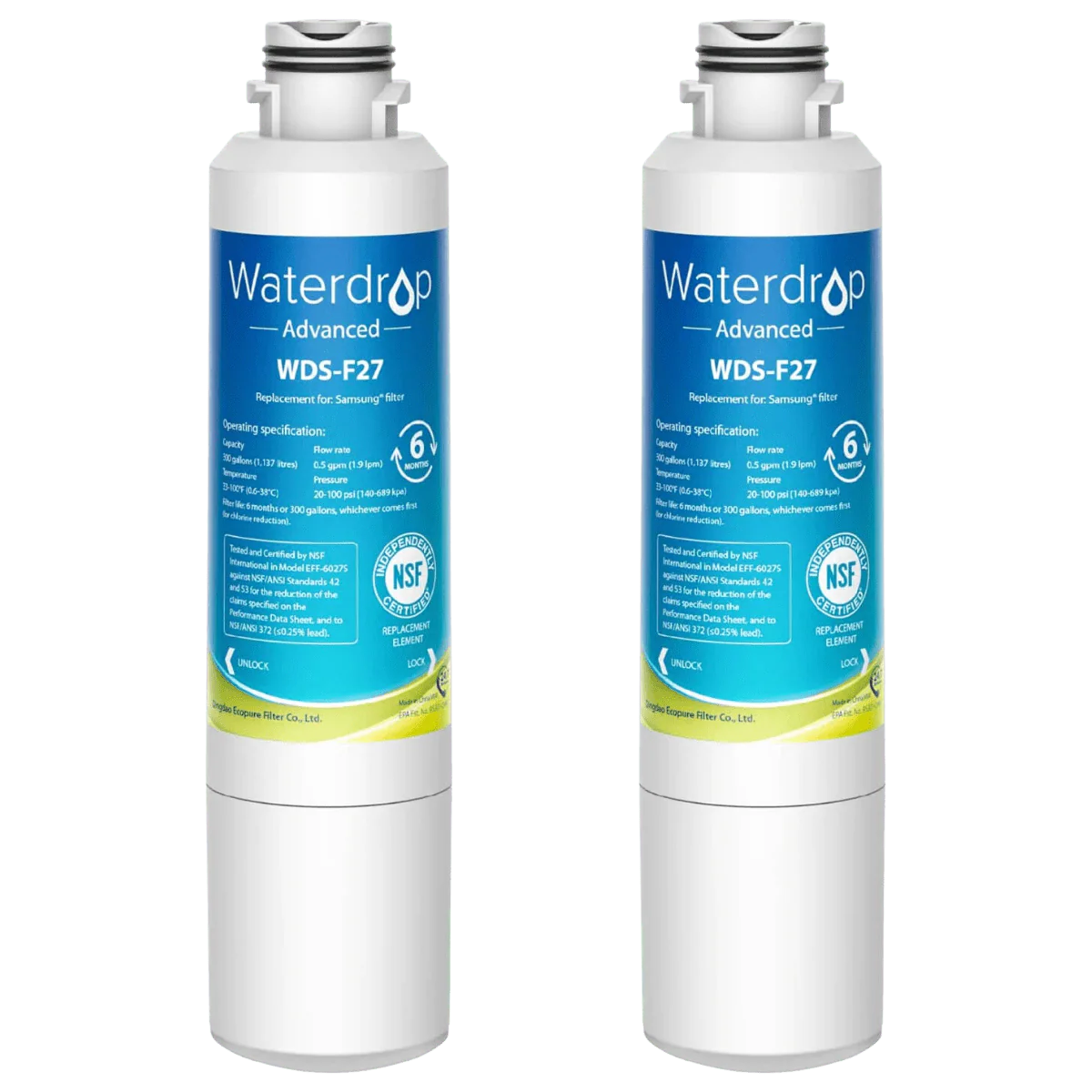 376-waterdrop-wds-f27-replacement-for-samsung-haf-cin-exp-refrigerator-water-filter-8.webp Waterdrop WDS-F27 Replacement for Samsung HAF-CIN/EXP Refrigerator Water Filter