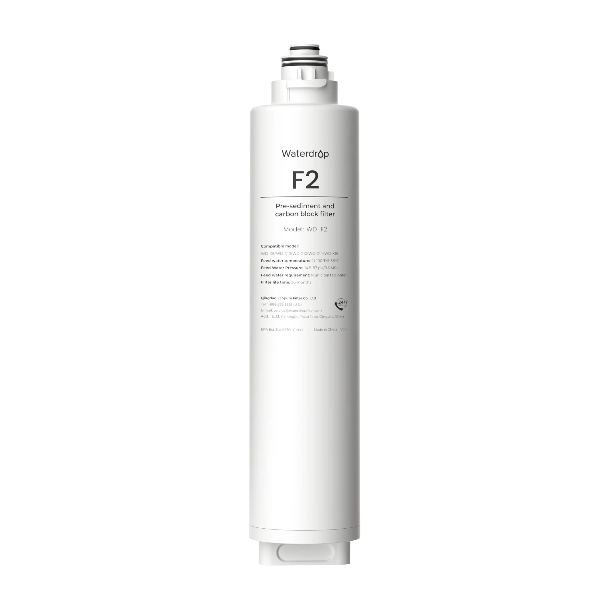 47-f2-filter-for-waterdrop-x-series-reverse-osmosis-system-1.webp F2 Filter for Waterdrop X Series Reverse Osmosis System