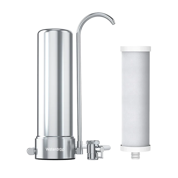 Waterdrop Countertop Faucet Water Filter System CTF-01 with Replacement Filter