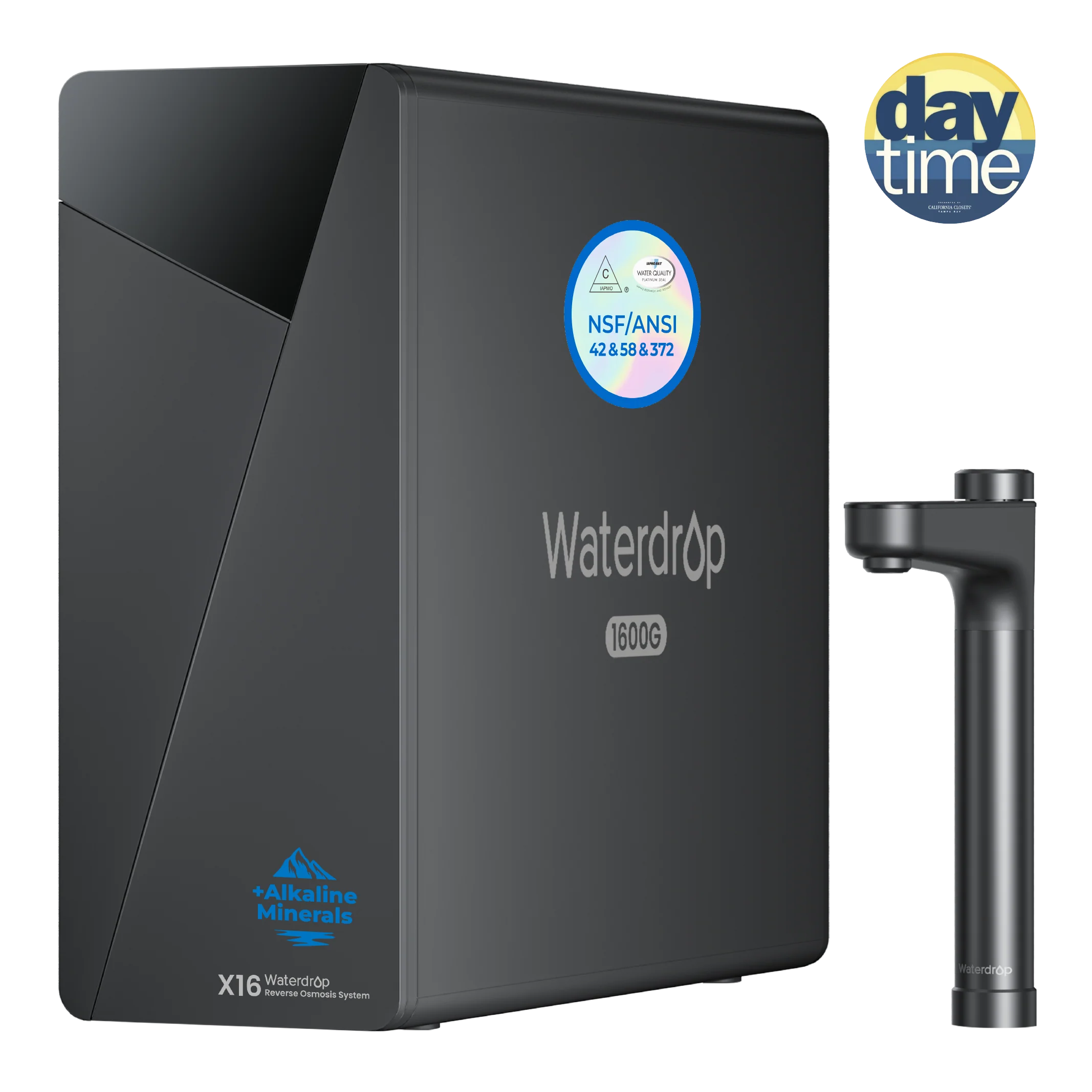 Waterdrop X Series Undersink Reverse Osmosis System, X16
