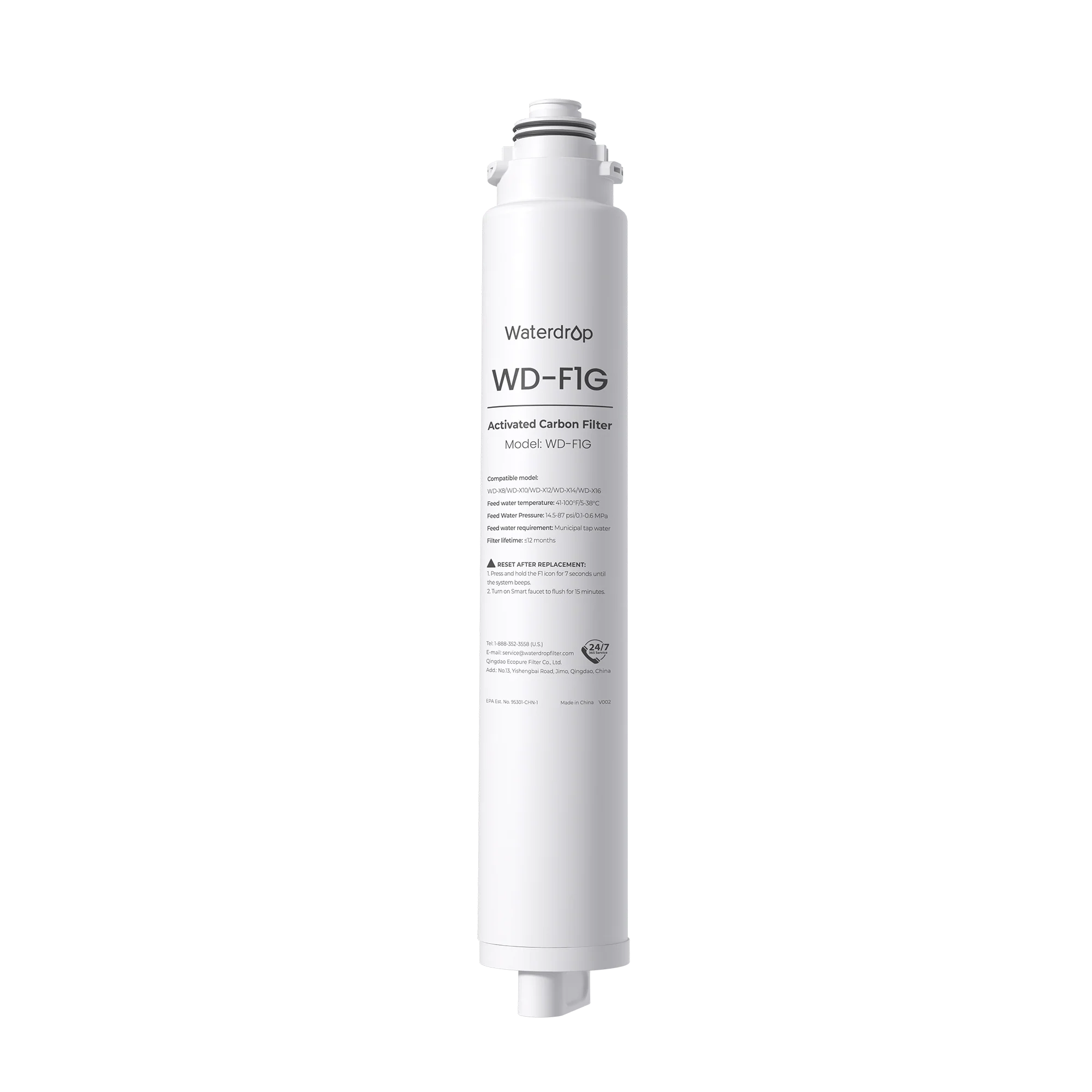 61-f1g-filter-for-waterdrop-x8-reverse-osmosis-system-1.webp F1G Filter for Waterdrop X8 Reverse Osmosis System